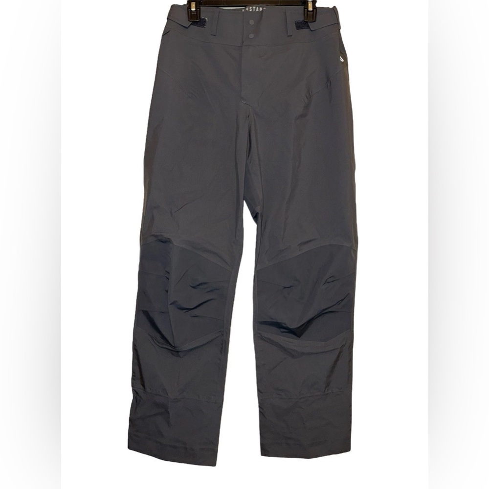Mustang Survival Pants Womens Sz L Gray Callan MarineSpec Waterproof (34x30)